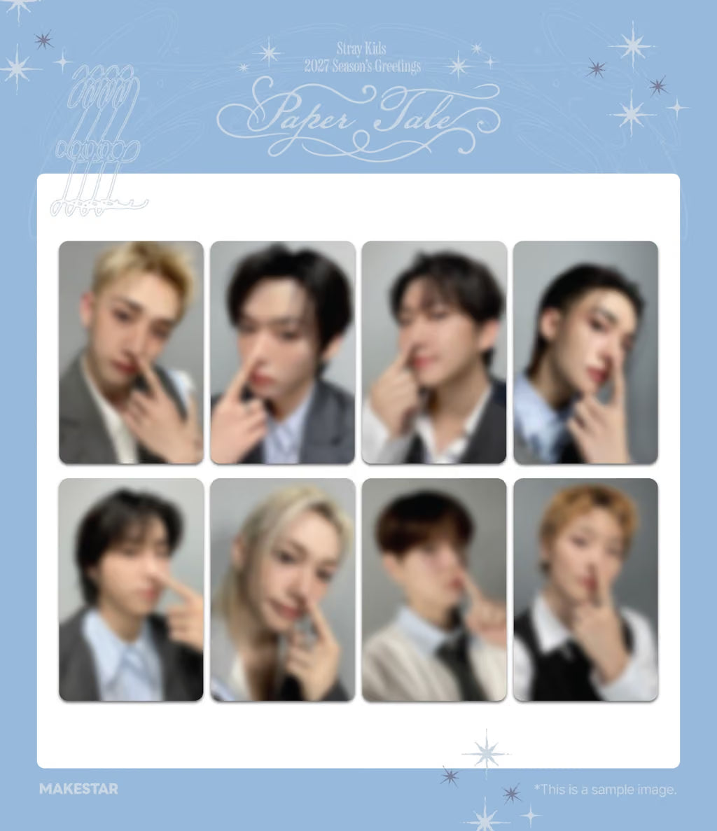 STRAY KIDS - 2027 SEASON'S GREETINGS [PAPER TALE] - MAKESTAR POB