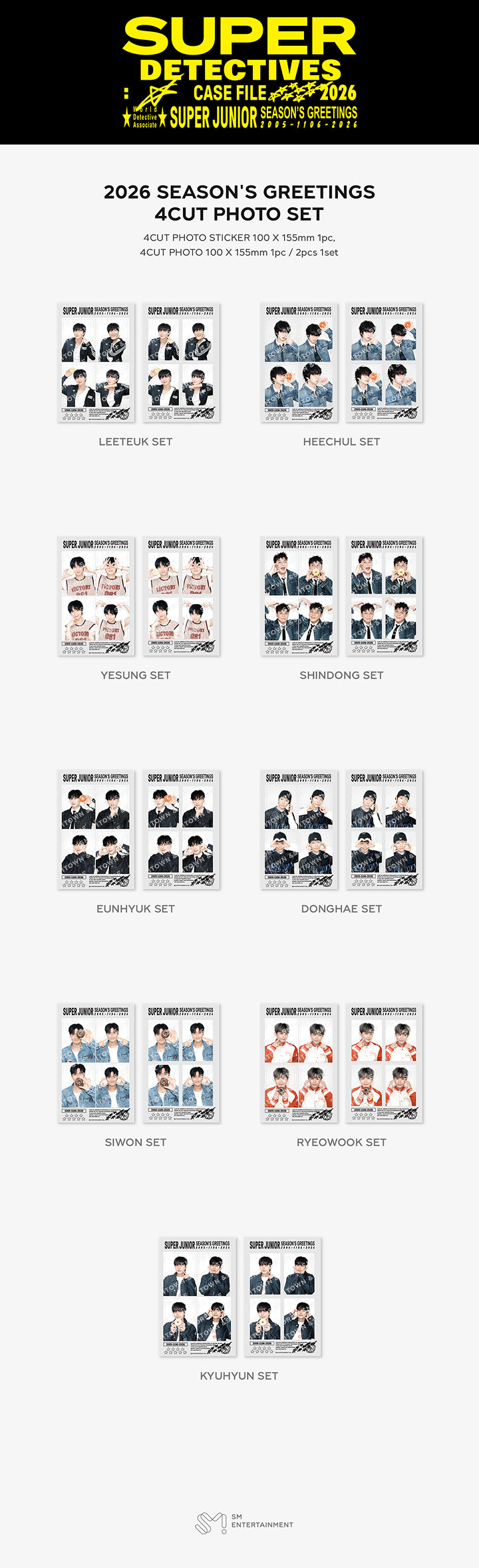 [PRE-ORDER] SUPER JUNIOR - 2026 SEASON'S GREETINGS MD