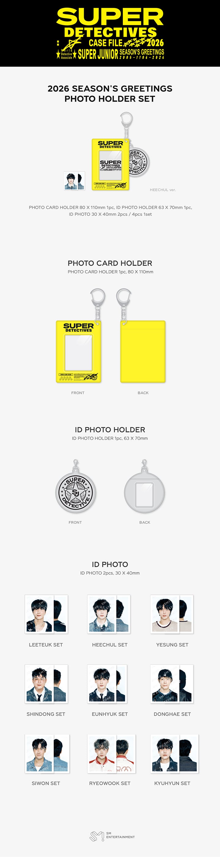 [PRE-ORDER] SUPER JUNIOR - 2026 SEASON'S GREETINGS MD
