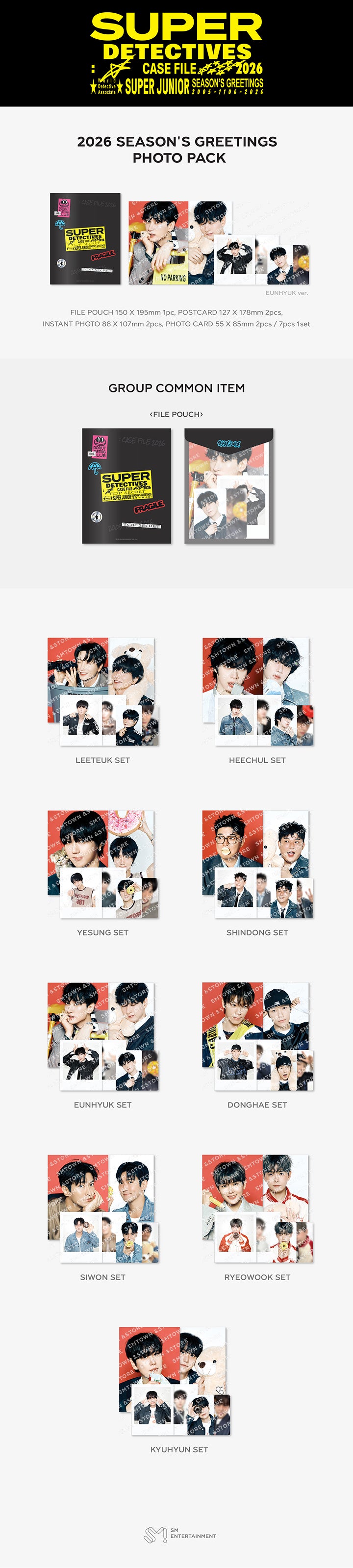 [PRE-ORDER] SUPER JUNIOR - 2026 SEASON'S GREETINGS MD