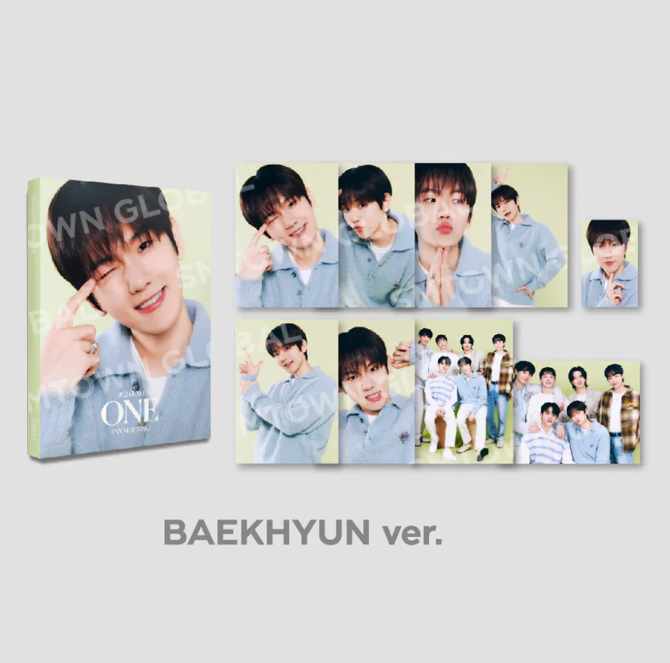 EXO - 2024 FANMEETING MD -  POSTCARD BOOK SET (BAEKHYUN VER.)