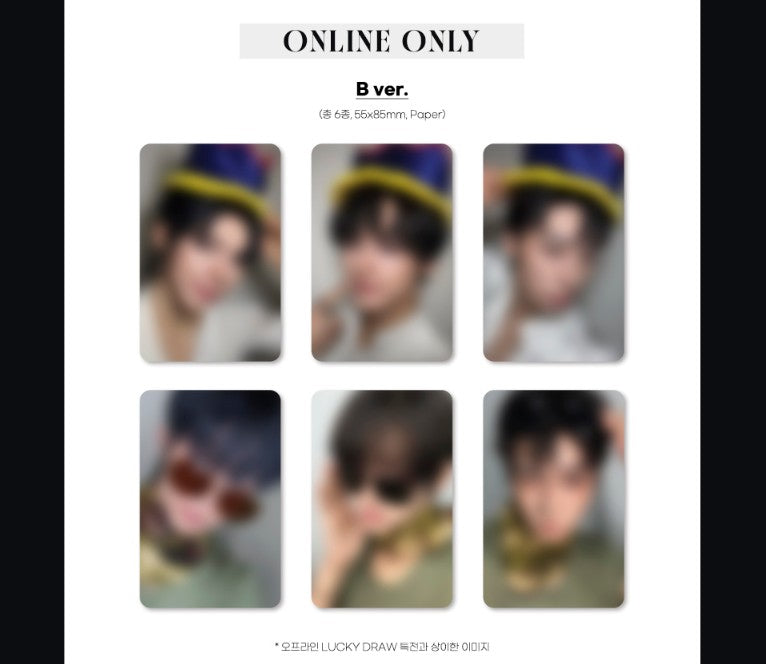 BIG OCEAN - THE GREATEST BATTLE (PERSONAL VER.) [3RD MINI ALBUM]+ APPLEMUSIC POB PHOTOCARD