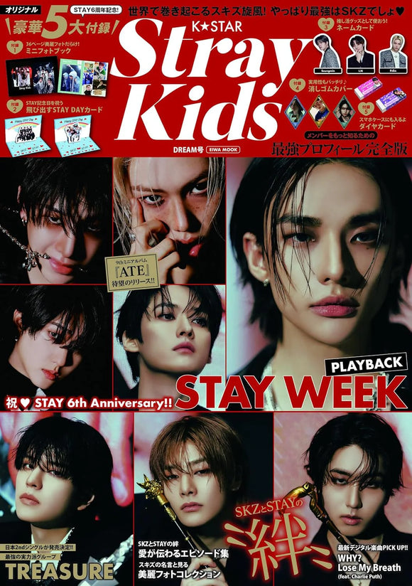 [PRE-ORDER] STRAY KIDS - K-STAR JAPAN MAGAZINE DREAM ISSUE