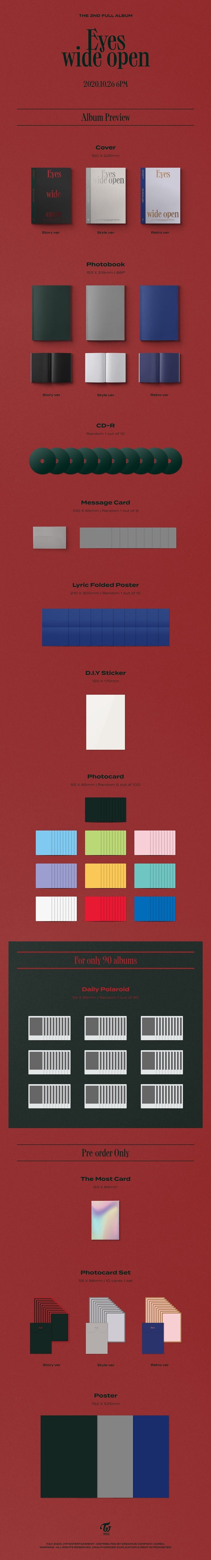 TWICE - VOL.2 [EYES WIDE OPEN] (T15-0A27-120) - image 2 [31b9f298bf6c]