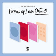 TWICE - VOL.3 [FORMULA OF LOVE: O+T=<3] (T15-1B12-116) - image 1 [2c17fe84a600]