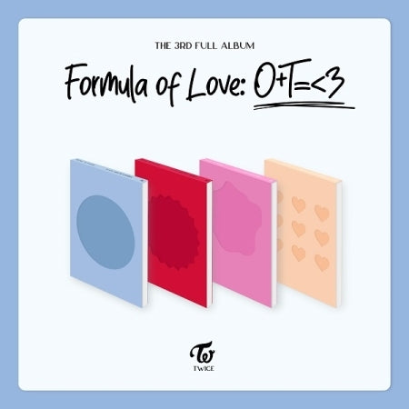 TWICE - VOL.3 [FORMULA OF LOVE: O+T=<3] (T15-1B12-116) - image 1 [2c17fe84a600]