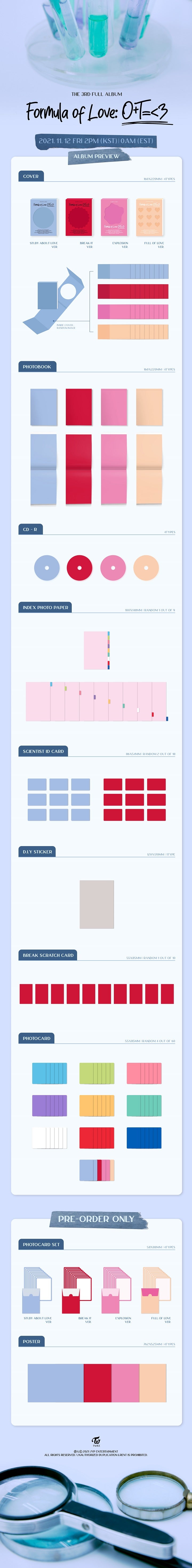 TWICE - VOL.3 [FORMULA OF LOVE: O+T=<3] (T15-1B12-116) - image 2 [242061e2165e]