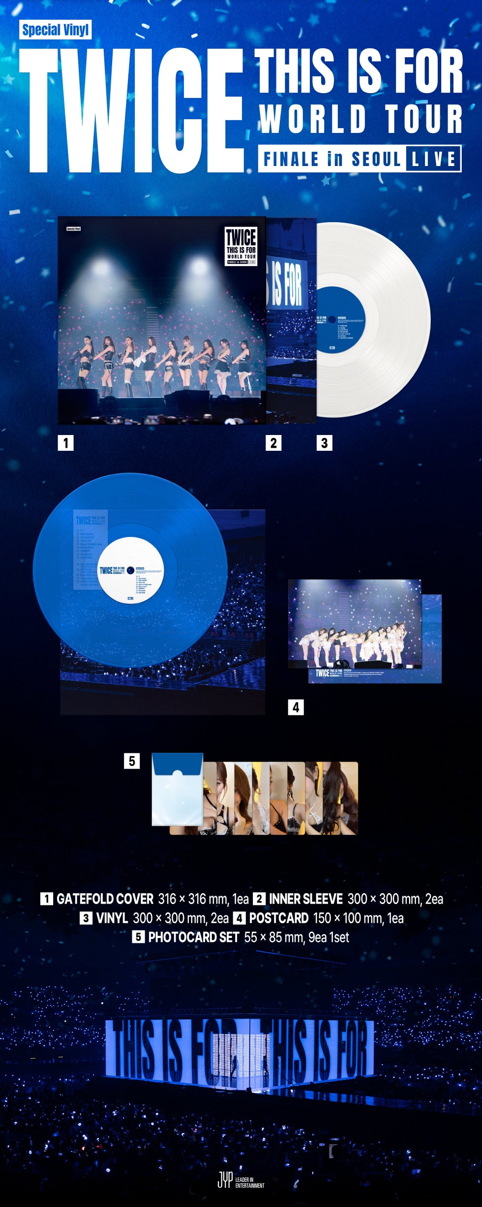 TWICE - [THIS IS FOR] WORLD TOUR FINALE IN SEOUL - LIVE (SPECIAL LP VER.) (T15-6A16-115) - image 2 [2af9f30f3d5a]