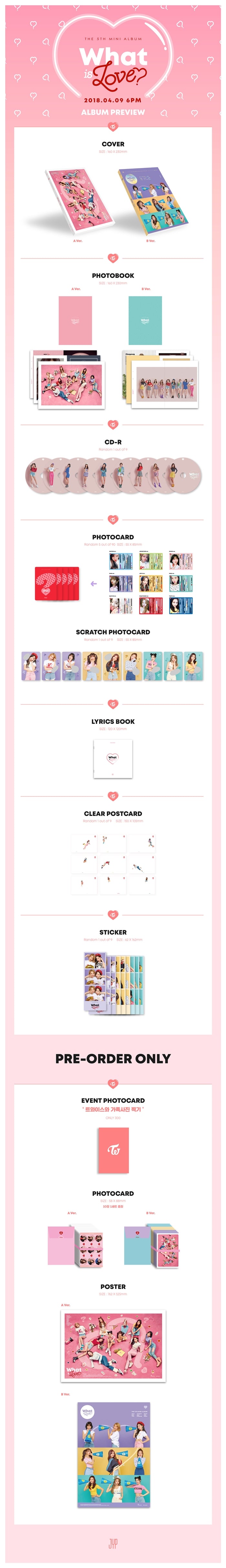 TWICE - WHAT IS LOVE? (5TH MINI ALBUM) (T15-8411-131) - image 2 [394a735d791e]