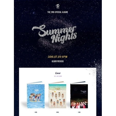 TWICE - SUMMER NIGHTS (2ND SPECIAL ALBUM) (T15-8711-128) - image 1 [66fc8a8318df]