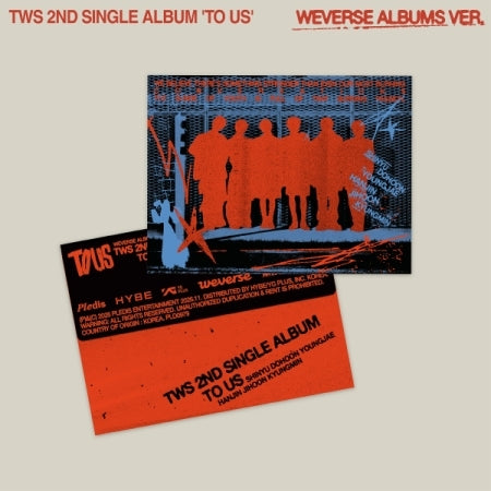 TWS - 2ND SINGLE ALBUM [TO US] WEVERSE ALBUMS VER. (T16-6B02-113) - image 1 [fd931362496f]
