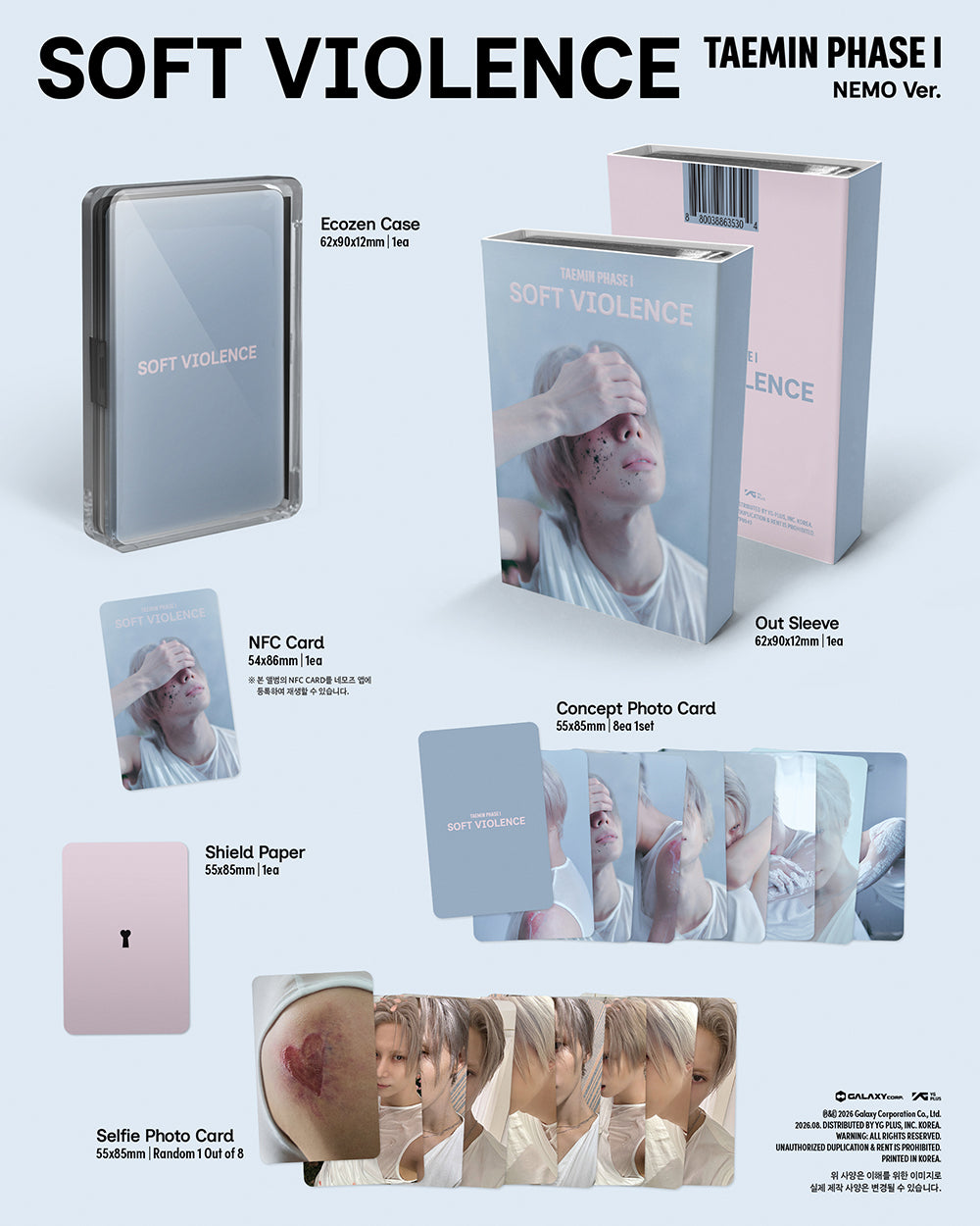 TAEMIN - [PHASE I : SOFT VIOLENCE] NEMO VER.