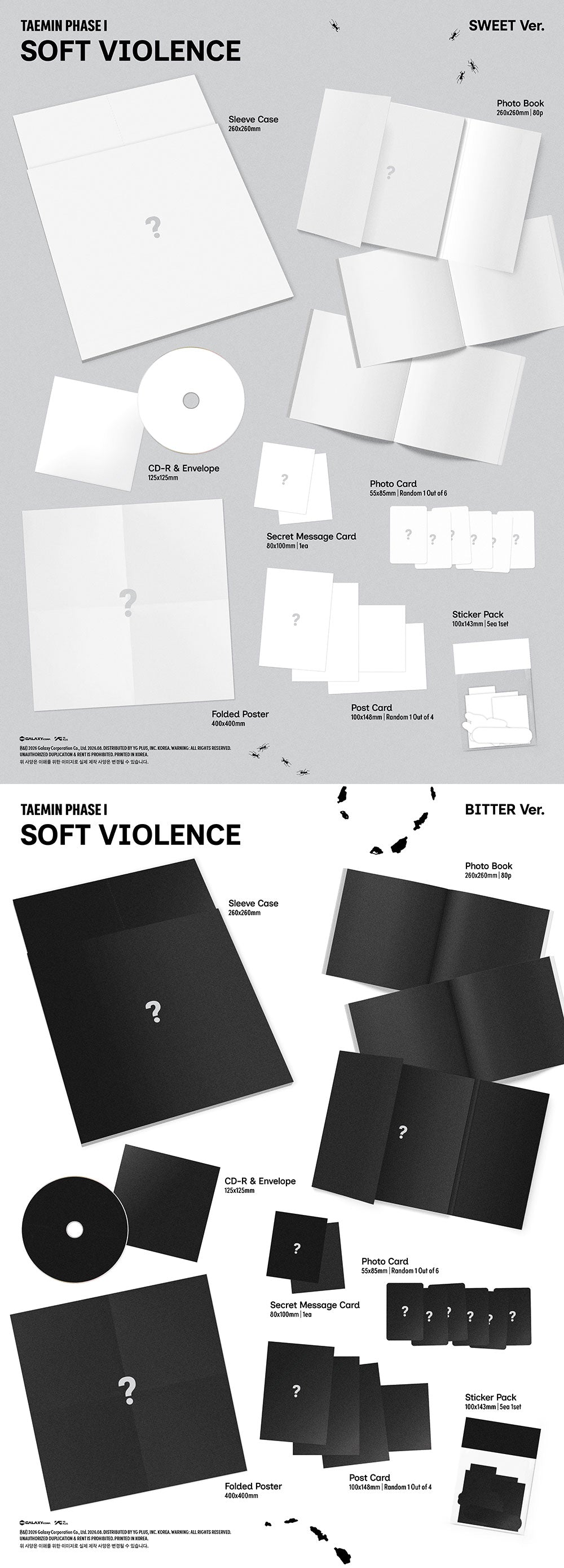 TAEMIN - [PHASE I : SOFT VIOLENCE] PHOTO BOOK VER.