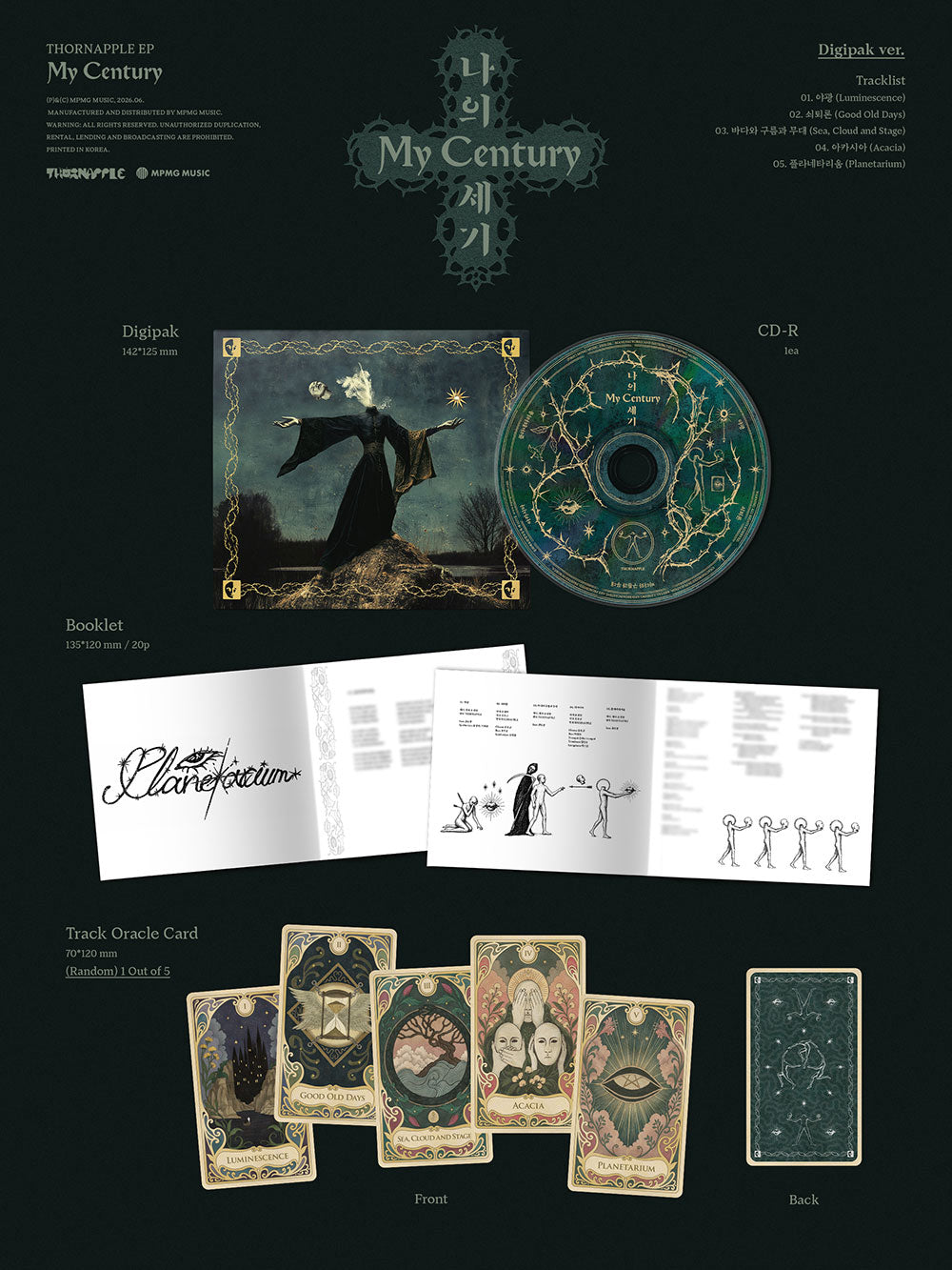 THORNAPPLE - EP [MY CENTURY] DIGIPAK VER.