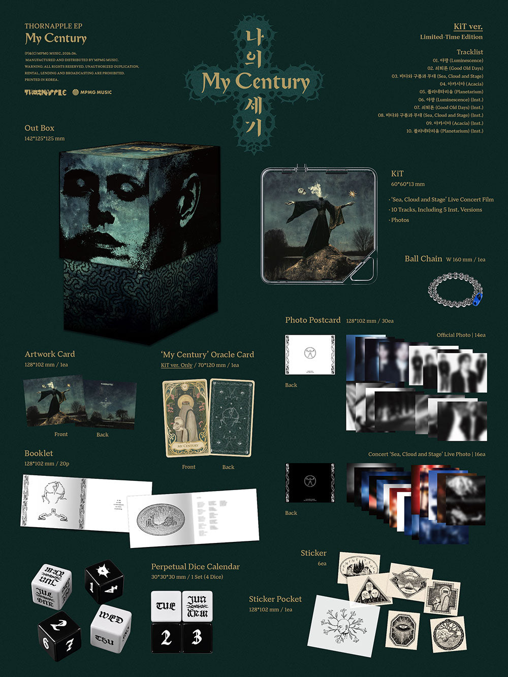 THORNAPPLE - EP [MY CENTURY] KIT VER.