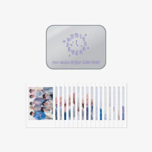 [PRE-ORDER] STRAY KIDS - SKZ 5'CLOCK 5TH FAN MEETING OFFICIAL MD TINCASE POLAROID SET