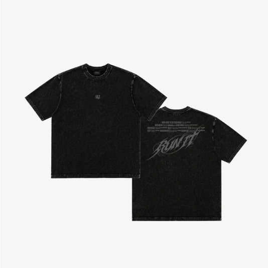 STRAY KIDS - T-SHIRT [WORLD TOUR 'RUN IT' MD]
