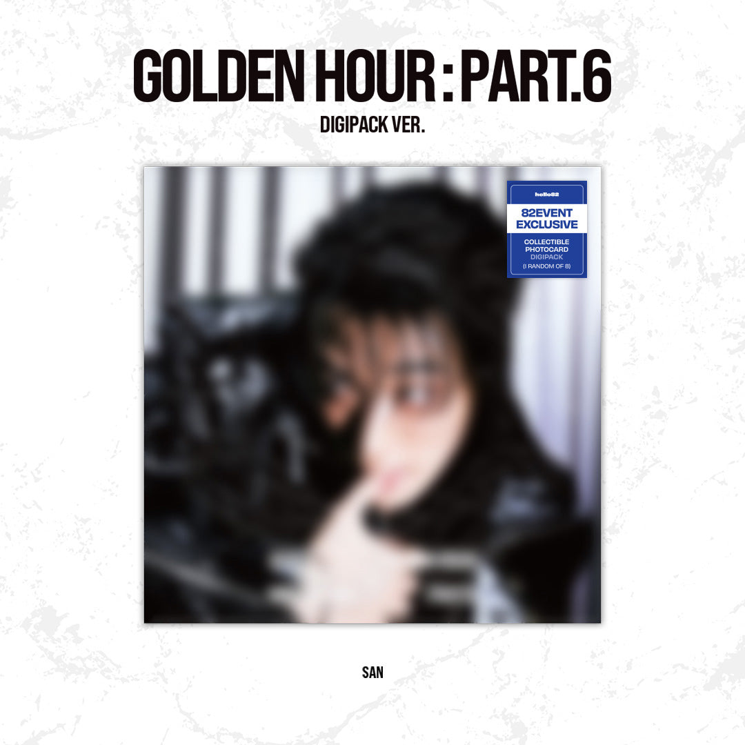 ATEEZ - 15TH MINI ALBUM [GOLDEN HOUR : PART.6] (DIGIPACK VER.) + HELLO82 EXCLUSIVE GIFT