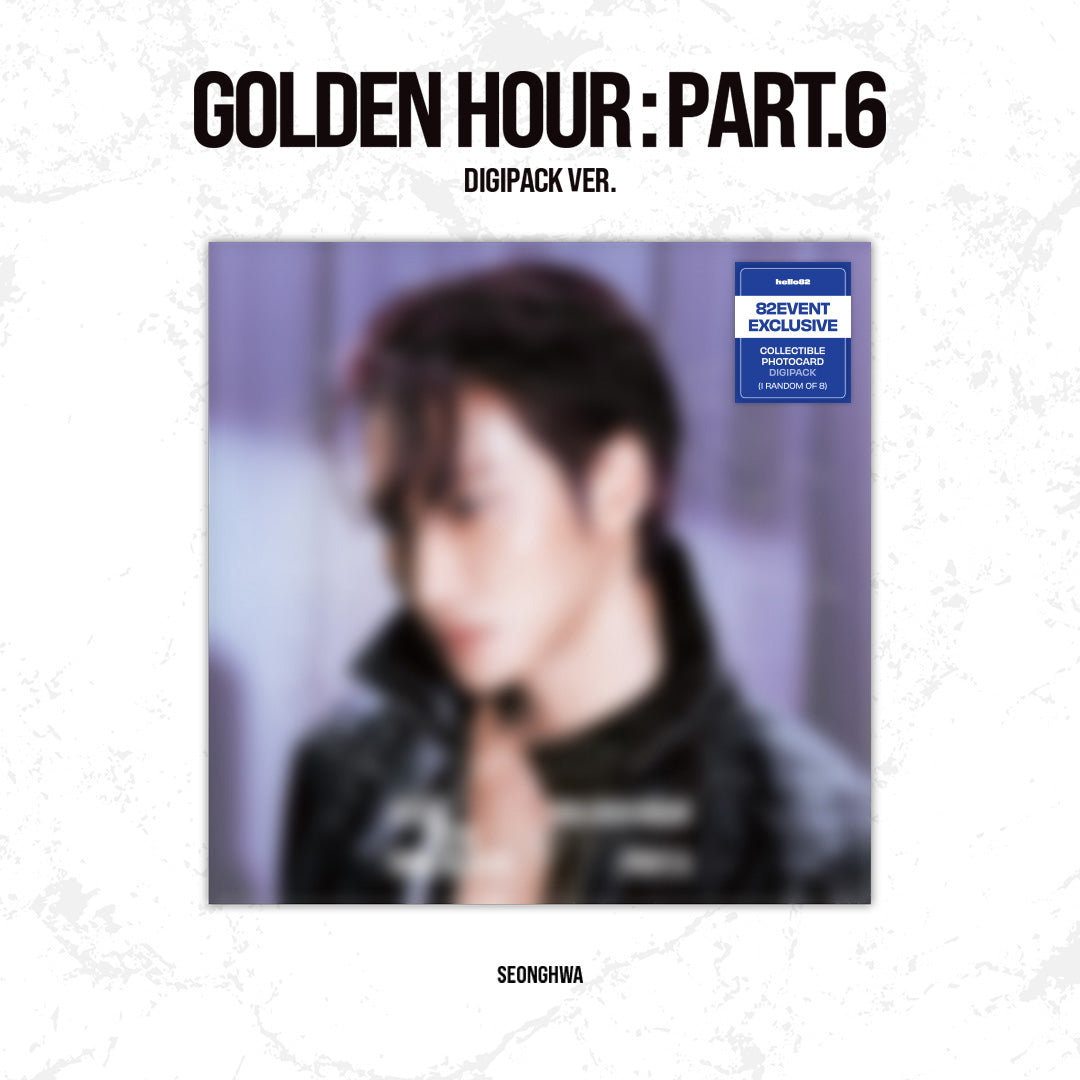 ATEEZ - 15TH MINI ALBUM [GOLDEN HOUR : PART.6] (DIGIPACK VER.) + HELLO82 EXCLUSIVE GIFT