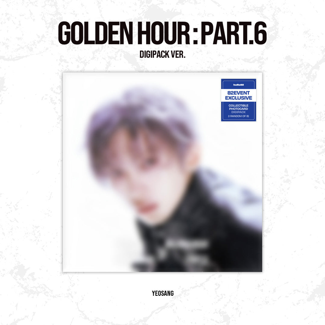 ATEEZ - 15TH MINI ALBUM [GOLDEN HOUR : PART.6] (DIGIPACK VER.) + HELLO82 EXCLUSIVE GIFT