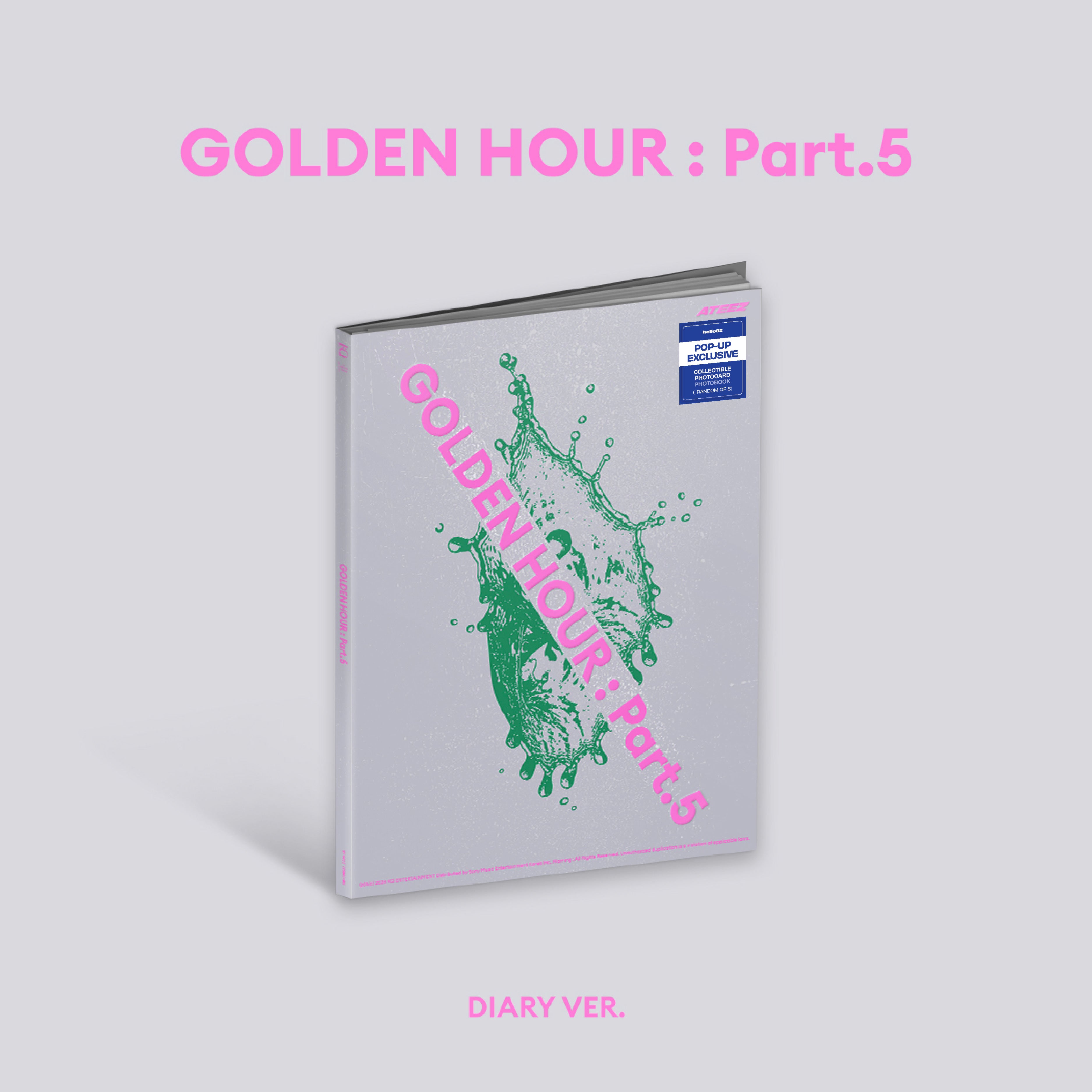 ATEEZ - GOLDEN HOUR : Part.5 - POP-UP Exclusive – TOKKI-SHOP
