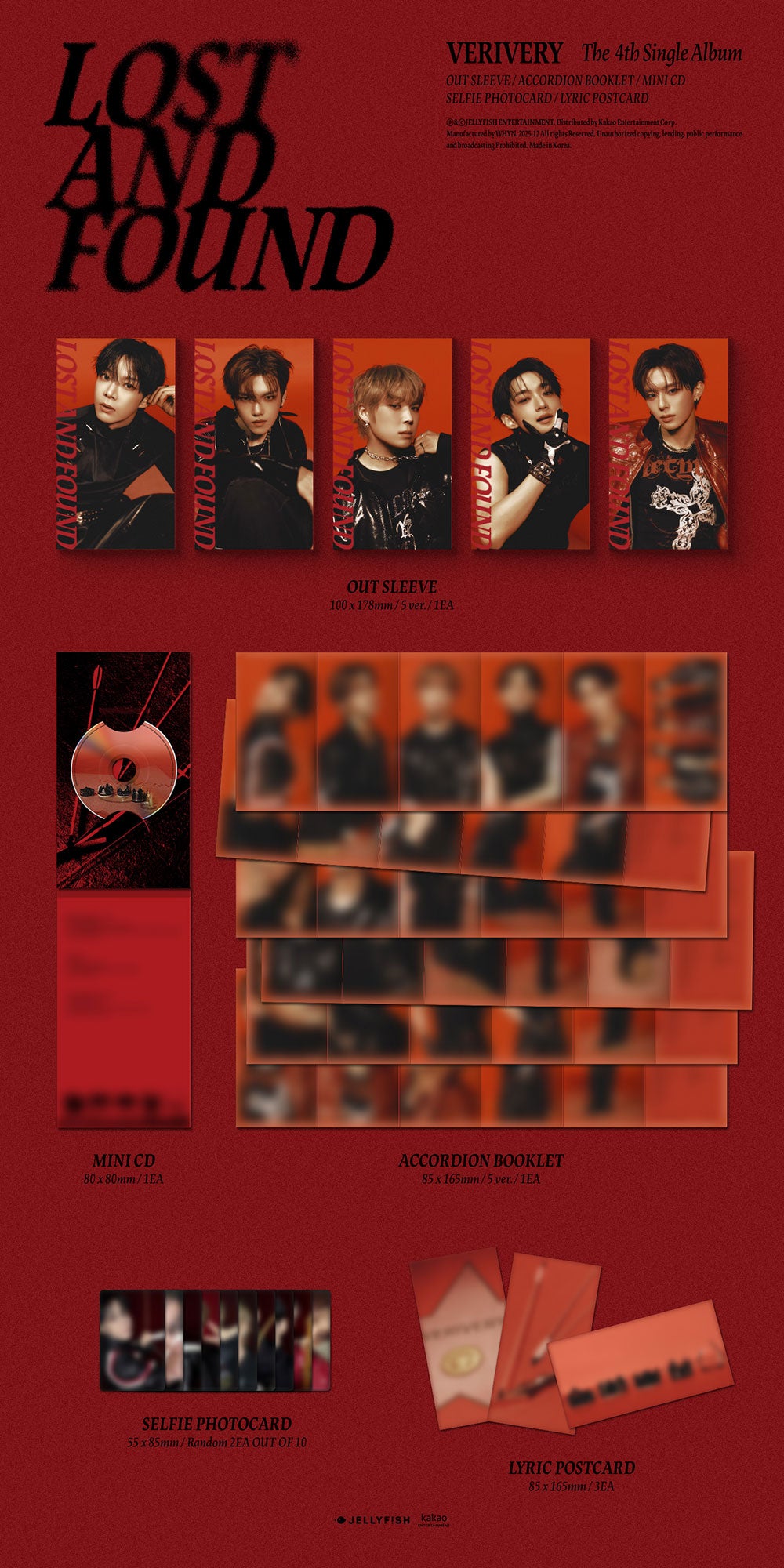 VERIVERY - [4TH SINGLE ALBUM - LOST AND FOUND] (LIGHT VERSION