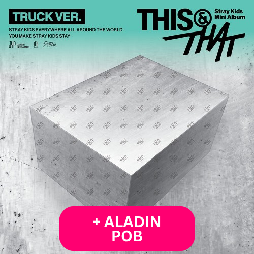 STRAY KIDS - THIS & THAT (TRUCK VER.) + ALADIN POB PHOTOCARD