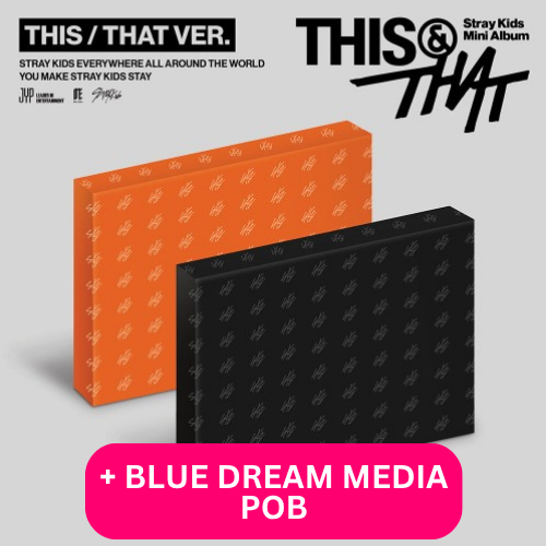 STRAY KIDS - THIS & THAT + BLUE DREAM MEDIA POB PHOTOCARD