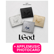 XLOV - 2ND MINI ALBUM [I,GOD] + APPLEMUSIC POB PHOTOCARD