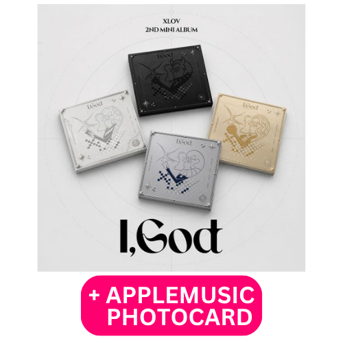 XLOV - 2ND MINI ALBUM [I,GOD] + APPLEMUSIC POB PHOTOCARD