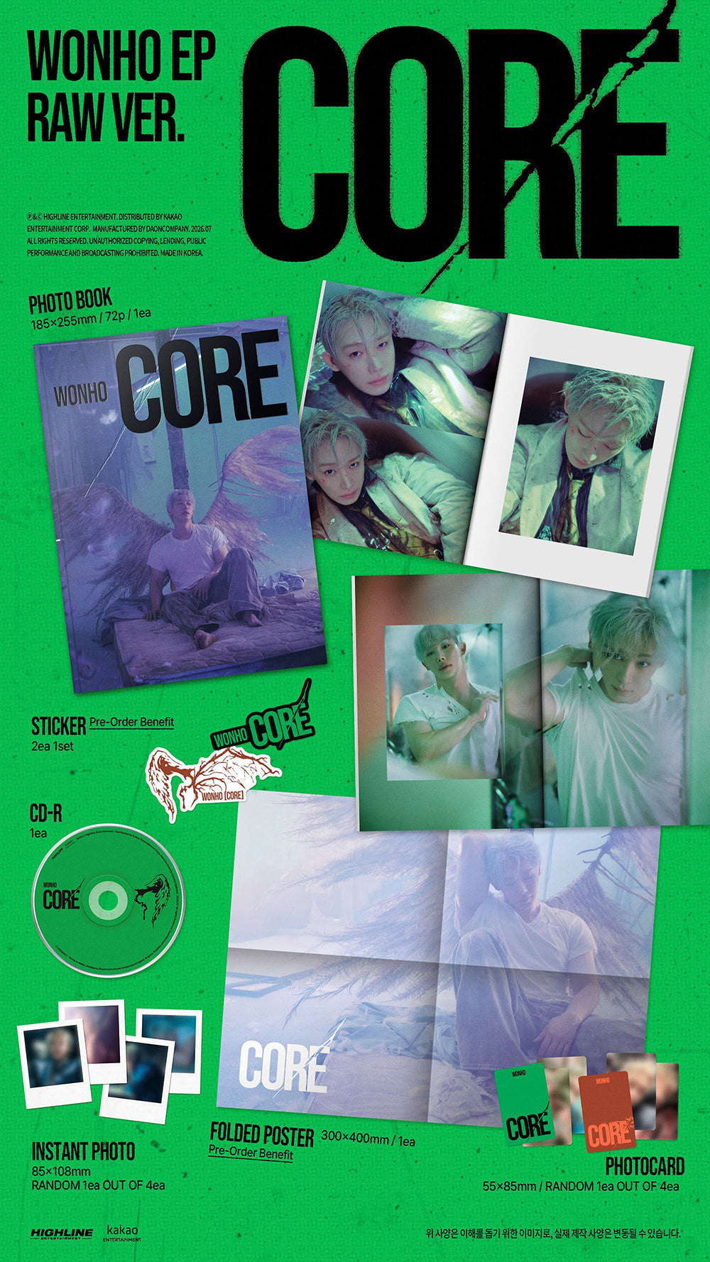 WONHO - EP [CORE]