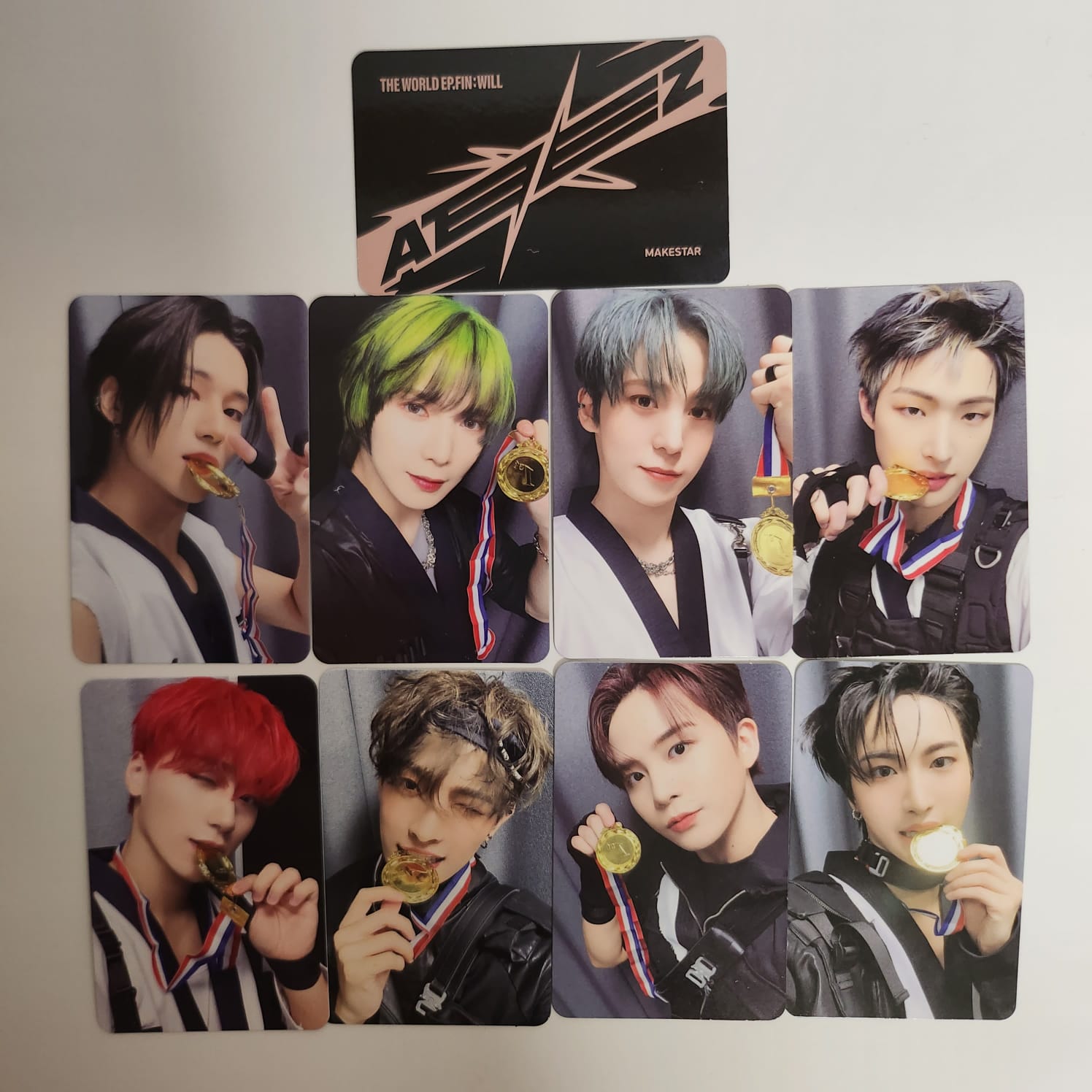 ATEEZ - THE WORLD EP.FIN: WILL - MAKESTAR POB PHOTOCARD