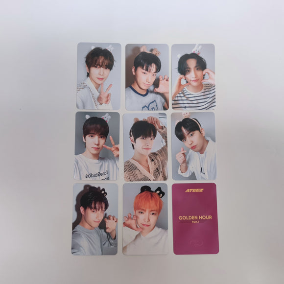 ATEEZ - GOLDEN HOUR : PART. 1 - DEAR MY MUSE POB PHOTOCARD (DIGIPACK)