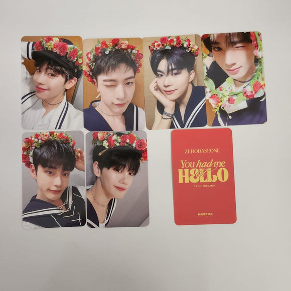 ZEROBASEONE - You had me at HELLO (DIGIPACK VER.) - MAKESTAR POB PHOTOCARD