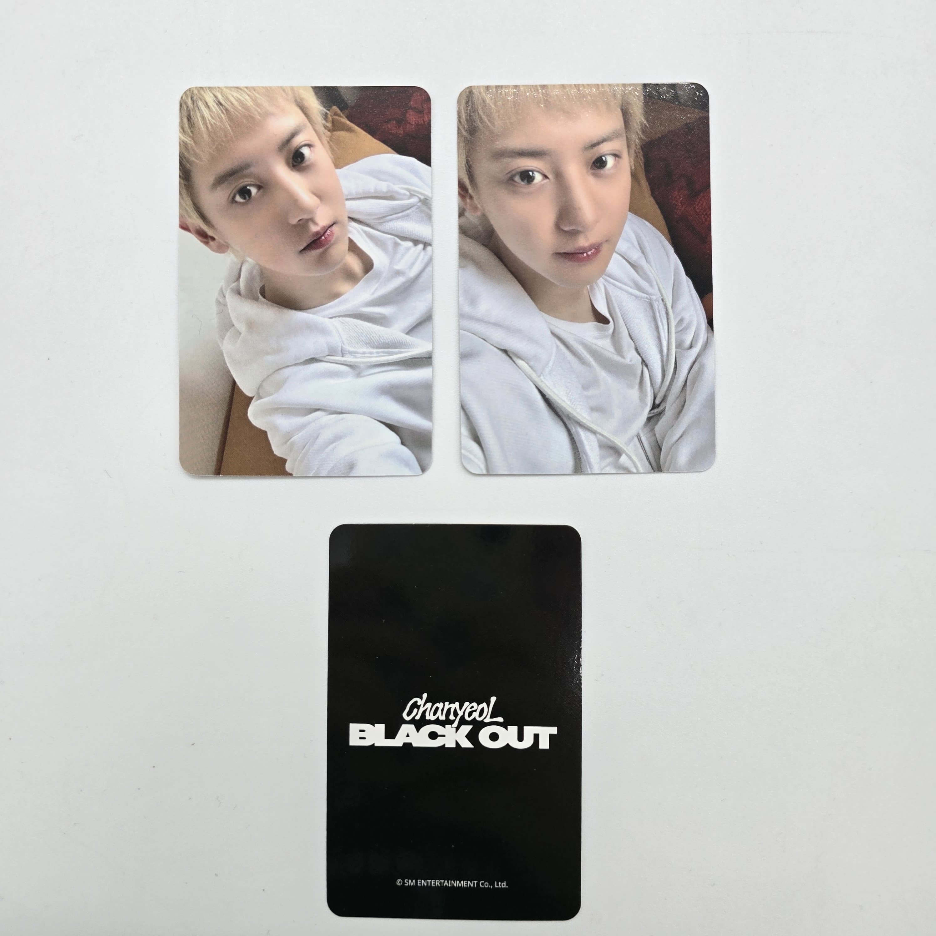 CHANYEOL (EXO) - BLACK OUT - APPLE MUSIC POB PHOTOCARD