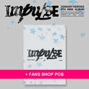 Xdinary Heroes - 9th Mini Album IMPULSE (POSTCARD BOOK Ver.) + FANS SHOP POB (X1-6A14-202) - image 1 - POB cover