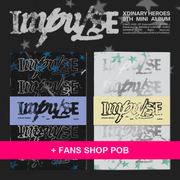 Xdinary Heroes - 9th Mini Album IMPULSE (BACKSTAGE Ver. / Band of Outsiders Ver.) + FANS SHOP POB (X1-6A14-203) - image 1 - POB cover