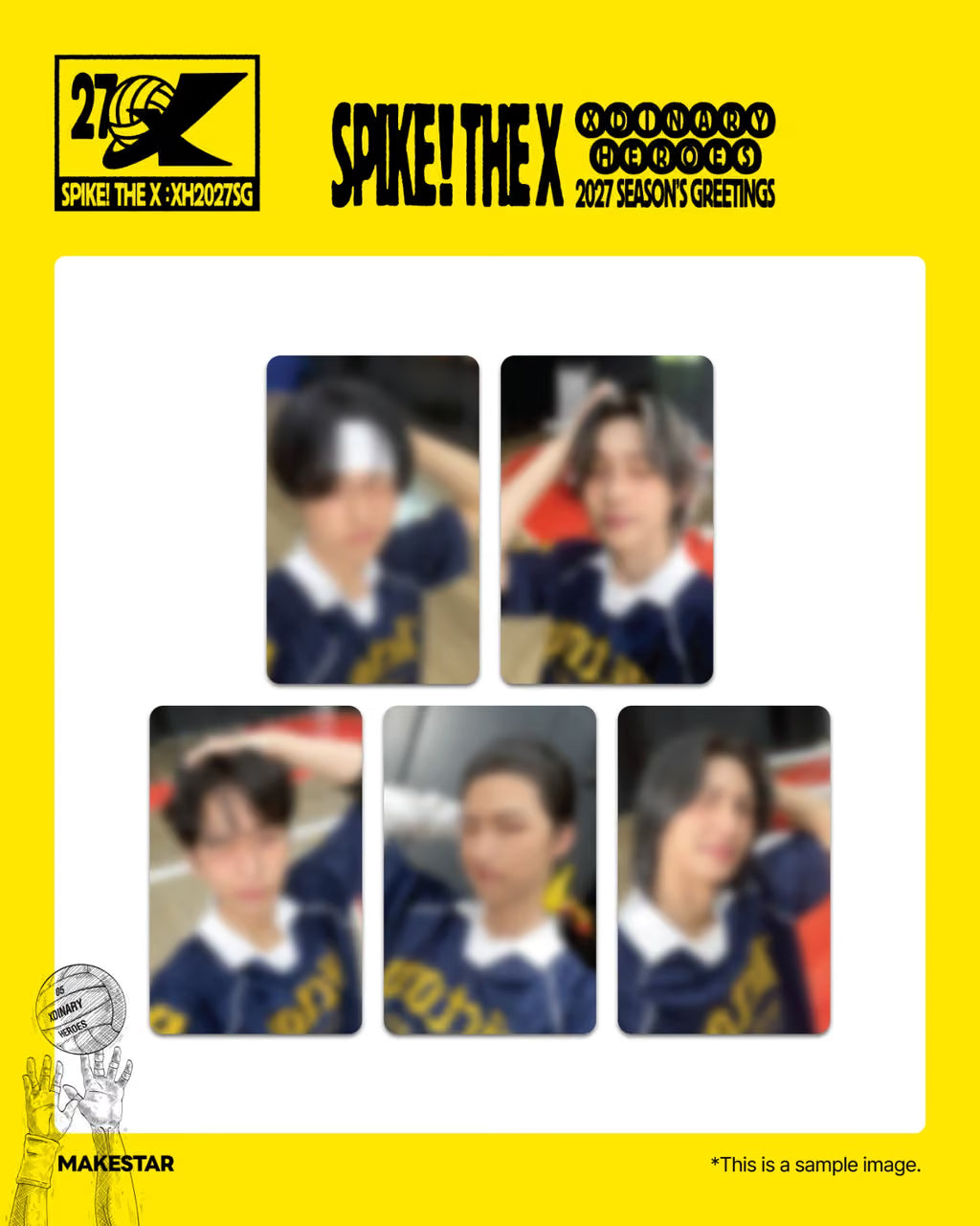 XDINARY HEROES - 2027 SEASON'S GREETINGS [SPIKE! THE X] - MAKESTAR POB