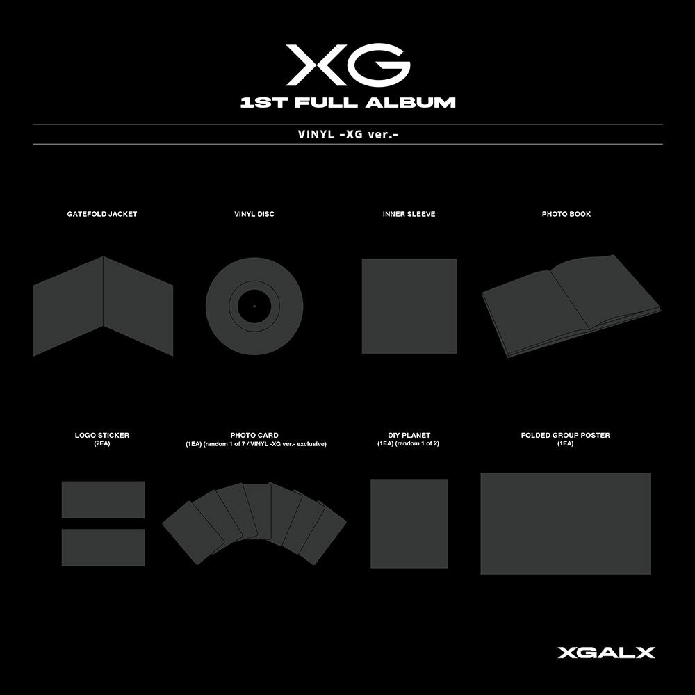 [PRE-ORDER] XG - (VINYL VER.) [1ST ALBUM]