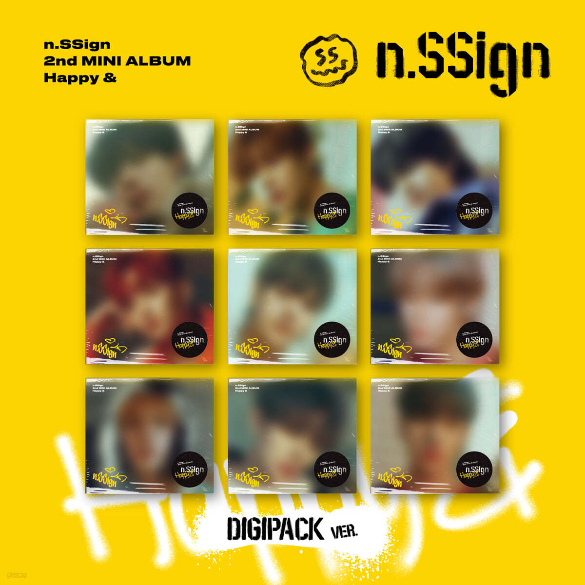 [PRE-ORDER] N.SSIGN - HAPPY & (DIGIPACK VER.) [2ND MINI ALBUM]