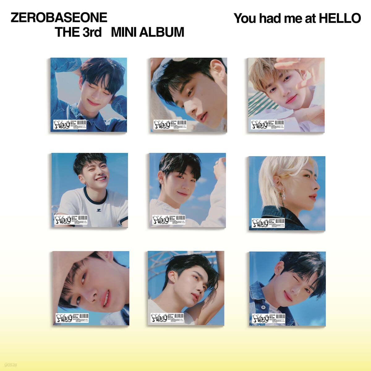 ZEROBASEONE - You had me at HELLO (DIGIPACK VER.) [3RD MINI ALBUM]