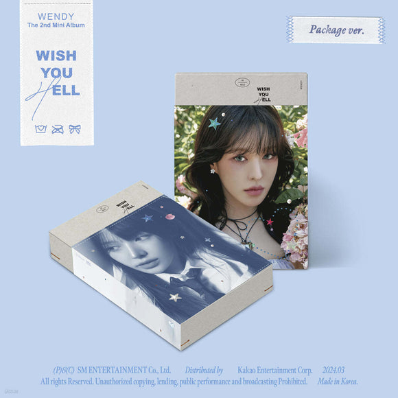 WENDY (RED VELVET) - WISH YOU HELL (PACKAGE VER.) [2ND MINI ALBUM]