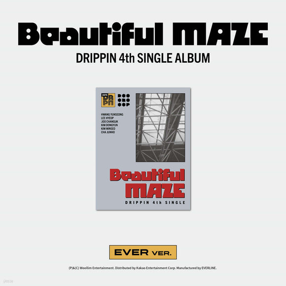 [PRE-ORDER] DRIPPIN - BEAUTIFUL MAZE (EVER VER.) [4TH SINGLE ALBUM]
