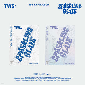 [PRE-ORDER] TWS - SPARKLING BLUE (1ST MINI ALBUM)
