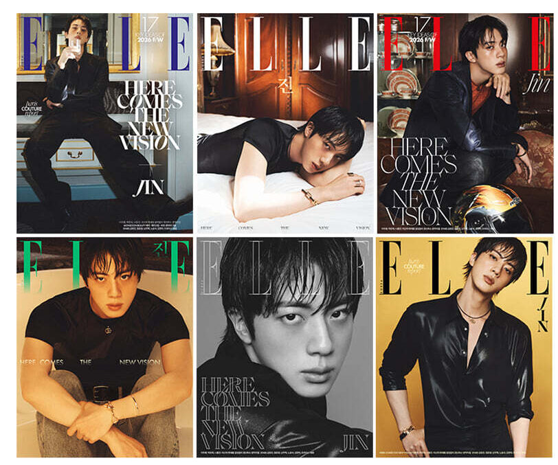 JIN (BTS) - ELLE MAGAZINE  08. 2026 ISSUE