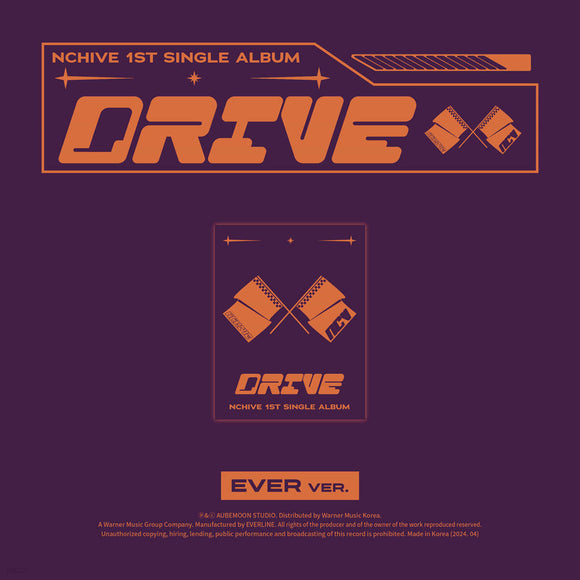 NCHIVE - DRIVE (EVER MUSIC ALBUM VER.) [1ST SINGLE ALBUM]