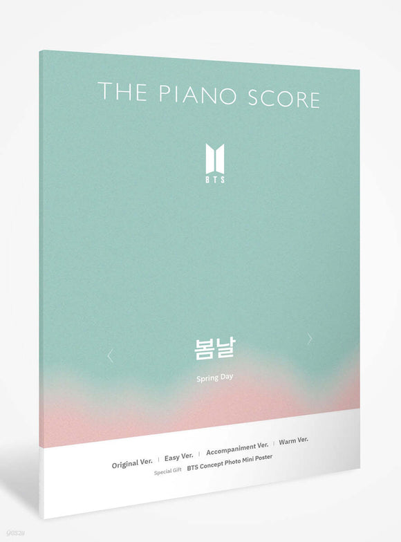[PRE-ORDER] BTS - SPRING DAY - THE PIANO SCORE