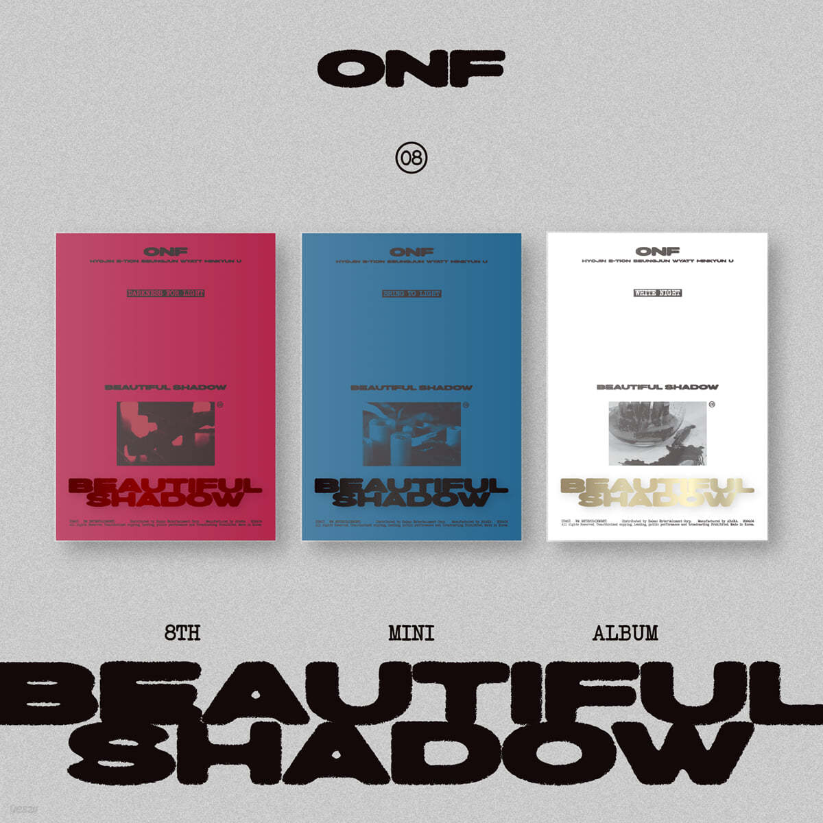 ONF - BEAUTIFUL SHADOW (8TH MINI ALBUM)