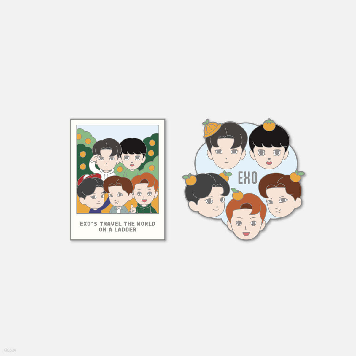 EXO - BADGE [EXO'S TRIP AROUND THE WORLD ON THE LADDER 5 MD]