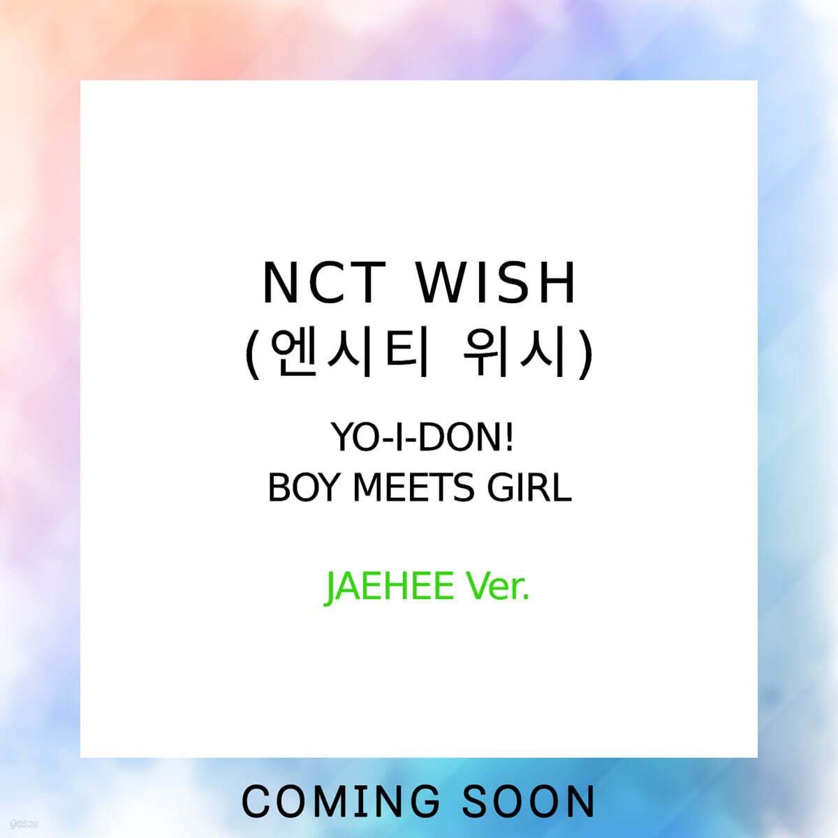 NCT WISH - [YO-I-DON! / BOY MEETS GIRL] JAPANESE 3RD SINGLE